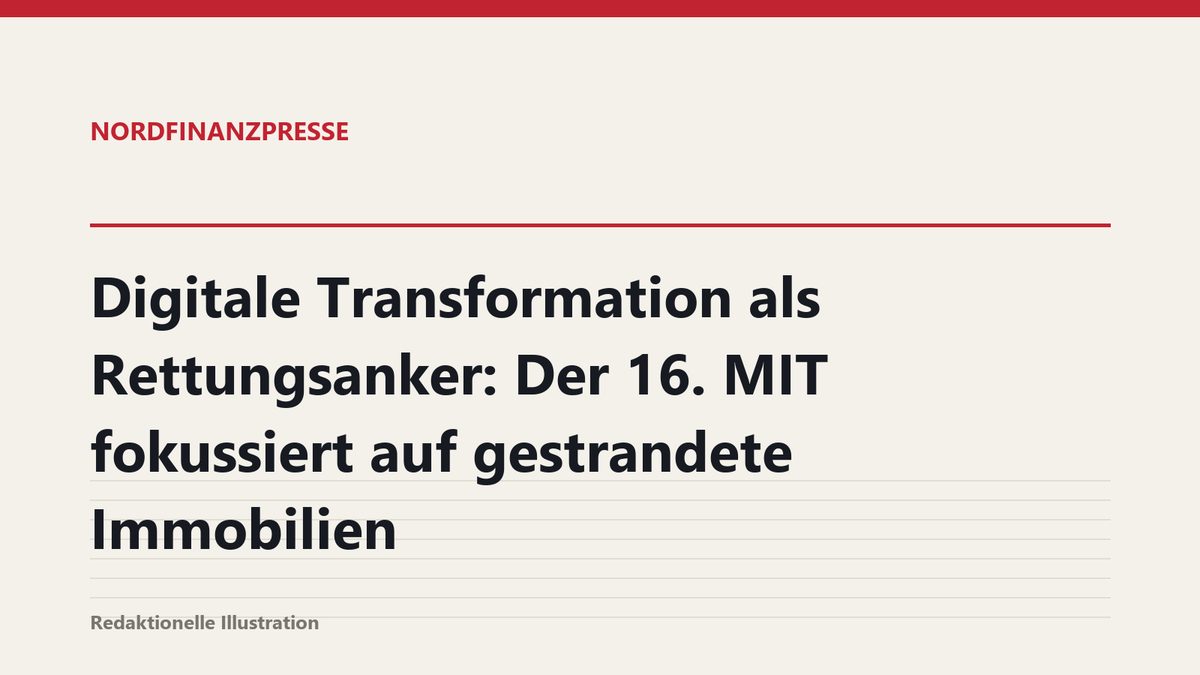 Digitale Transformation als Rettungsanker: Der 16. MIT fokussiert auf gestrandete Immobilien