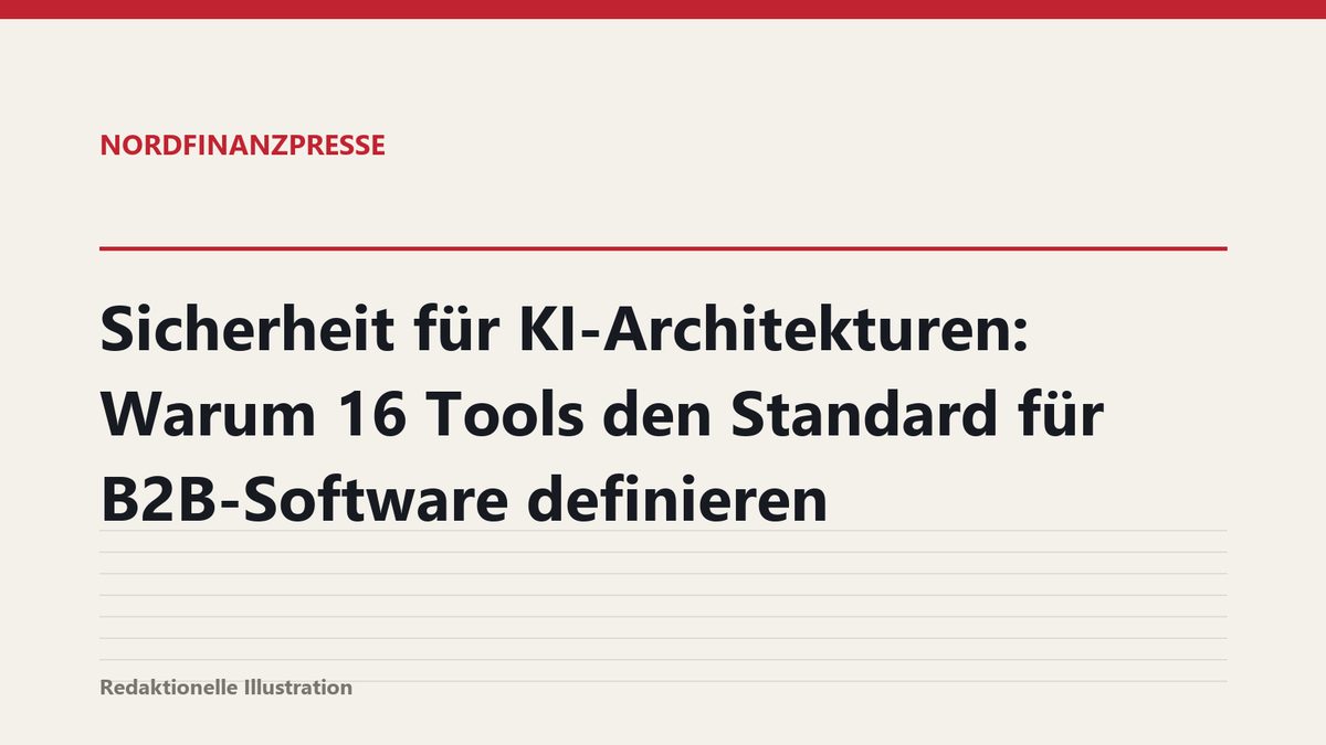 Sicherheit für KI-Architekturen: Warum 16 Tools den Standard für B2B-Software definieren