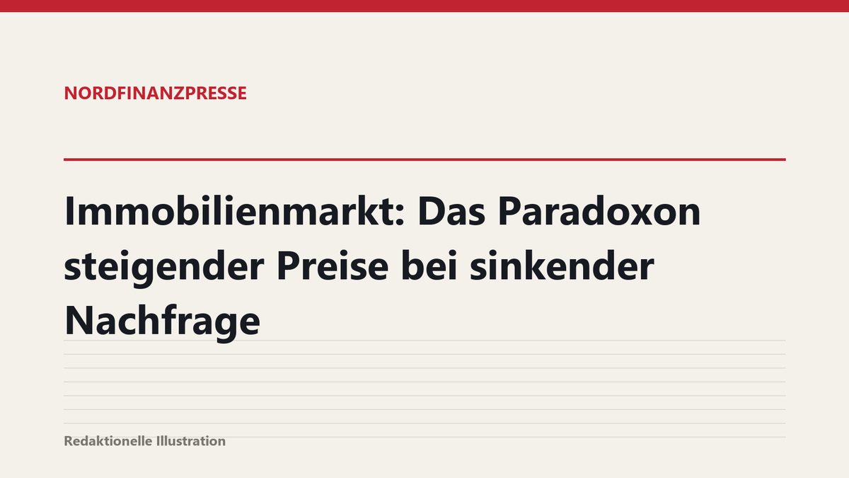Immobilienmarkt: Das Paradoxon steigender Preise bei sinkender Nachfrage