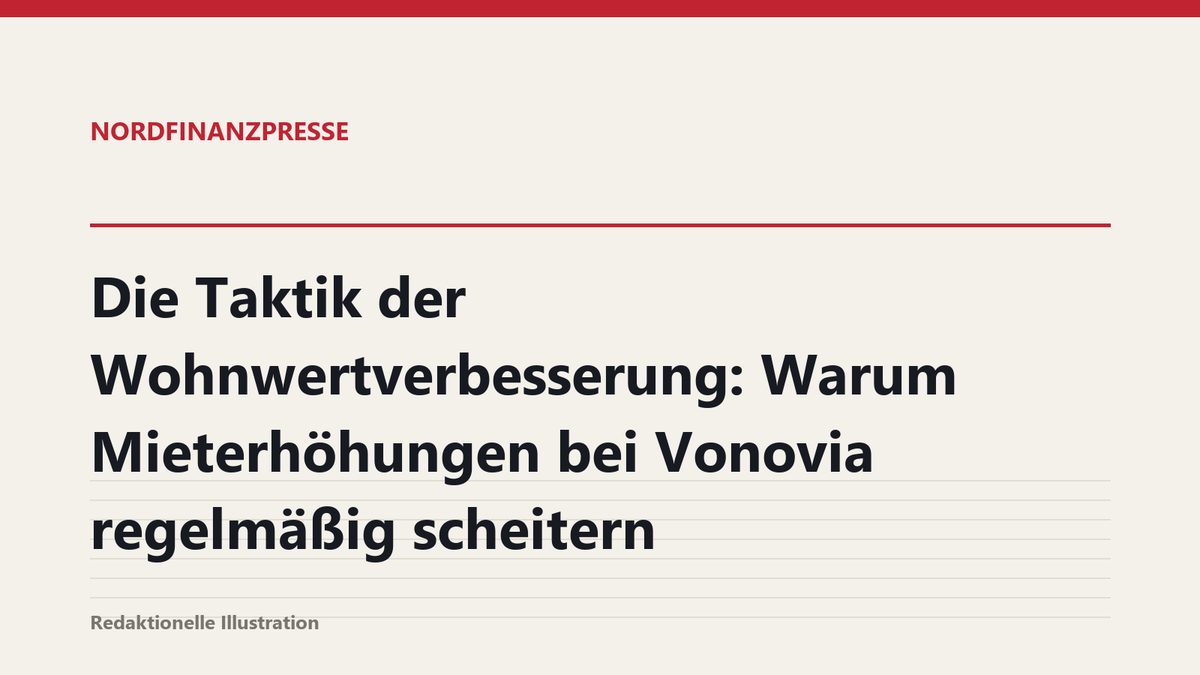Die Taktik der Wohnwertverbesserung: Warum Mieterhöhungen bei Vonovia regelmäßig scheitern