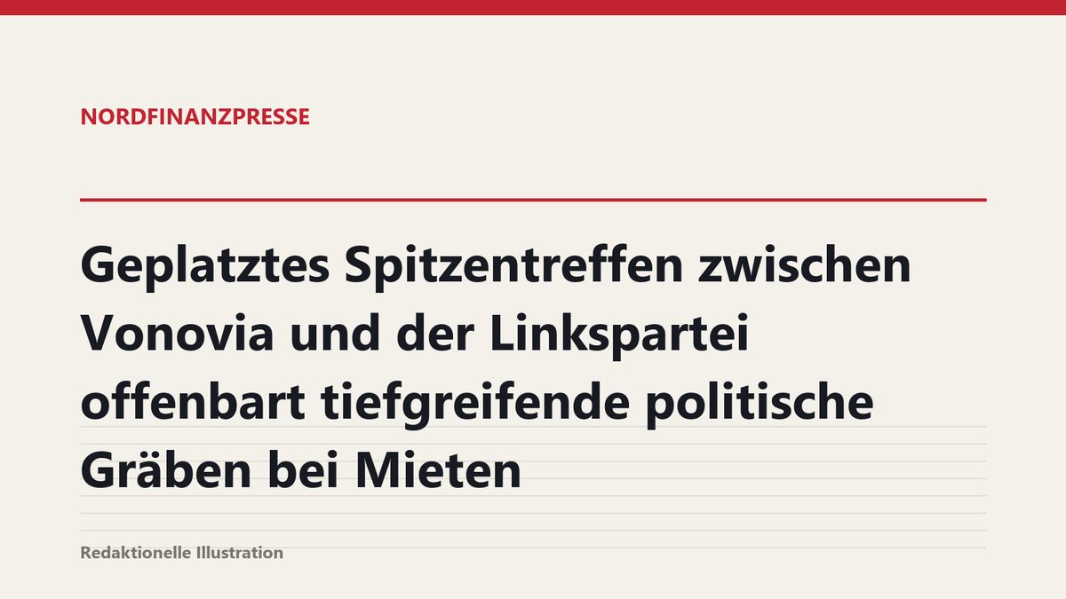 Geplatztes Spitzentreffen zwischen Vonovia und der Linkspartei offenbart tiefgreifende politische Gräben bei Mieten