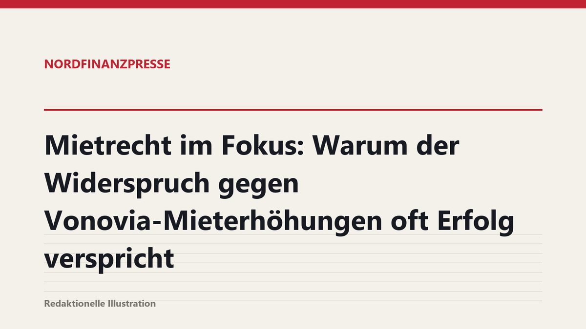Mietrecht im Fokus: Warum der Widerspruch gegen Vonovia-Mieterhöhungen oft Erfolg verspricht